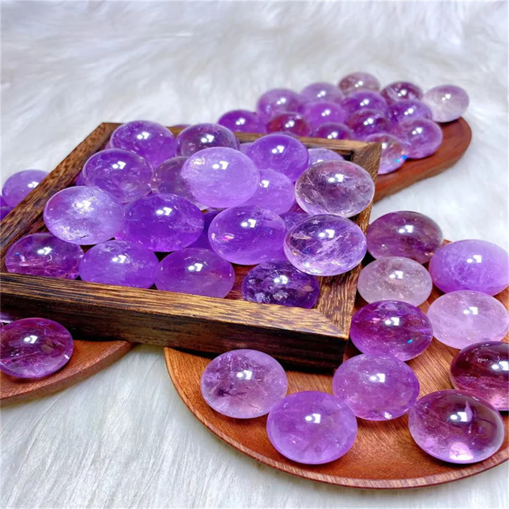 

High Quality Natural Crystals Ball Amethyst Sphere Healing Stone Home Decorations Crafts Room Decor