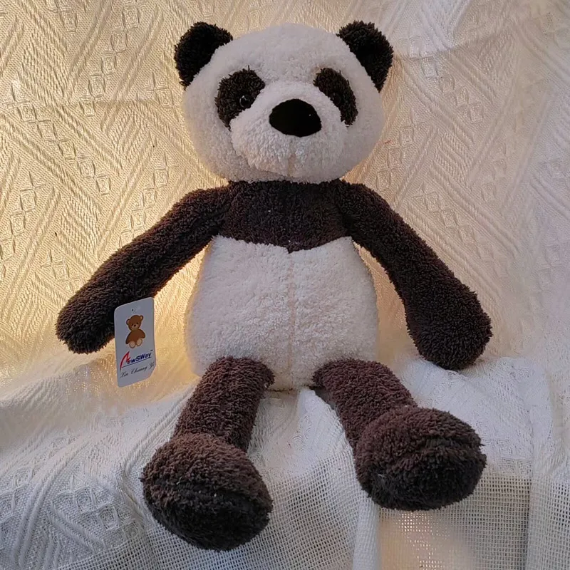 Длинноногие куклы-кролики, лесные животные, плюшевые игрушки, панда, куклы-утки, детские удобные куклы для подарков на день защиты детей