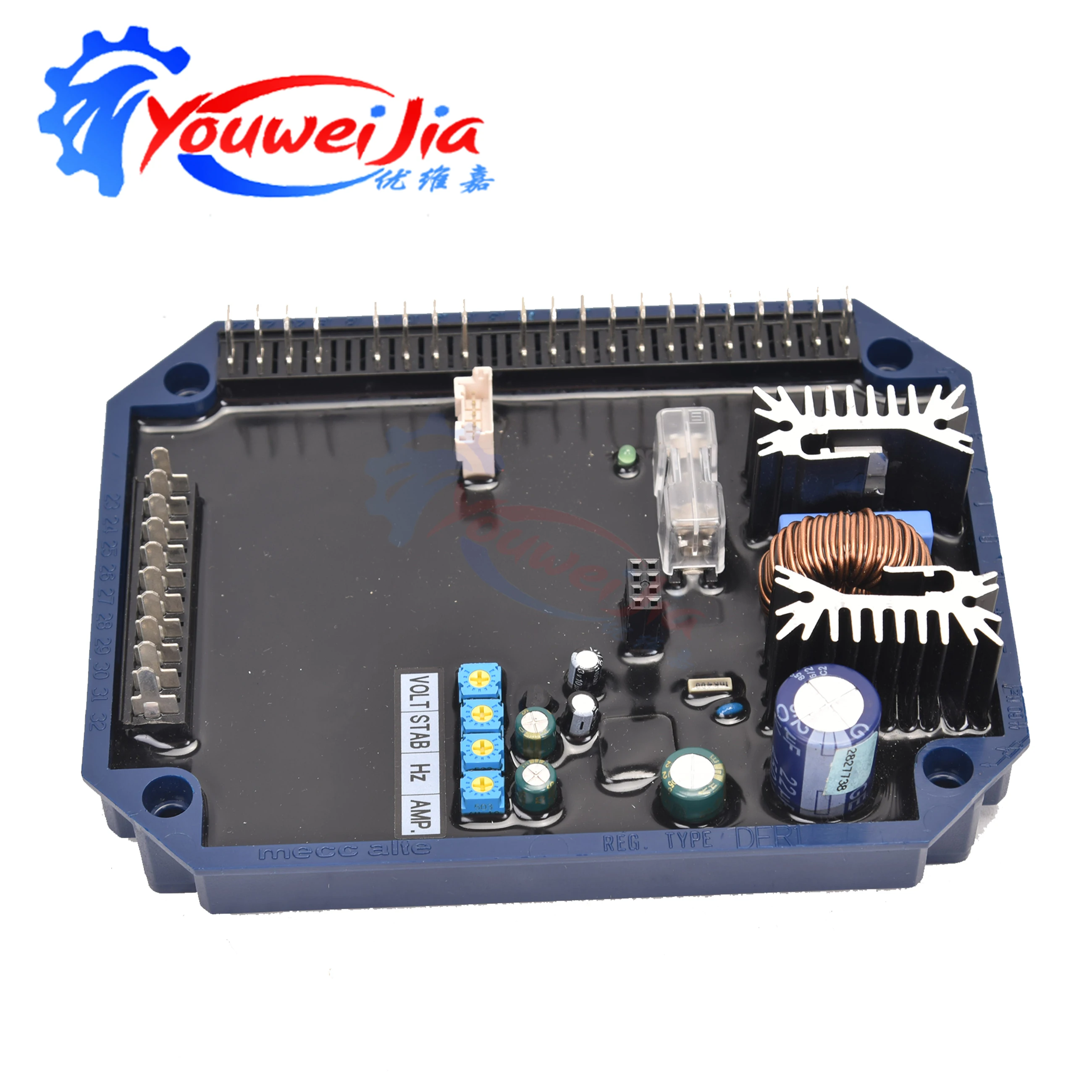 DER1 AVR kit Xeon generator accessories automatic voltage stabilizer, used for voltage regulation of generator sets