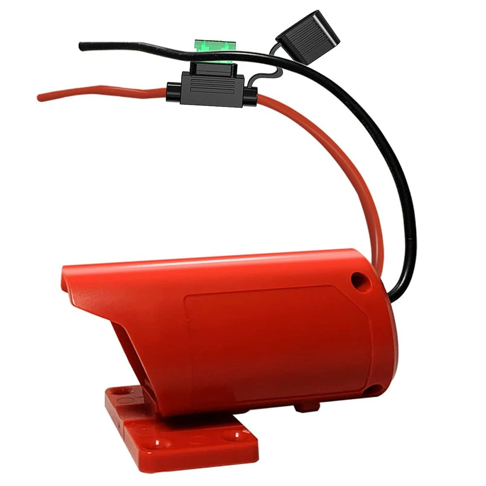 

Адаптер силового колеса с предохранителем, надежный адаптер батареи для литиевой батареи Waukee 12 В M12, с проводом калибра 14