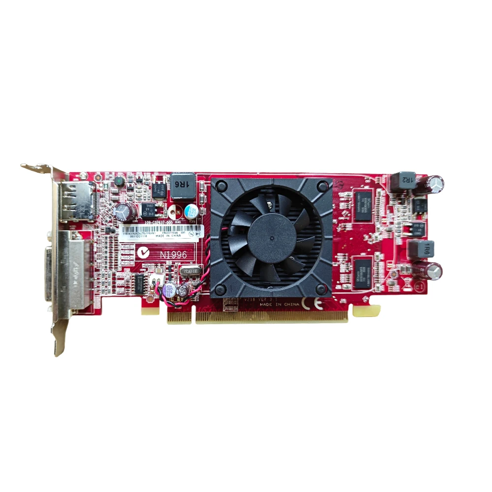 FRU03T7094 ATI Radeon HD 7350 512 MB GDDR3 64 بت بطاقة الرسومات دعم HDMI DVI VGA للكمبيوتر المكتبي
