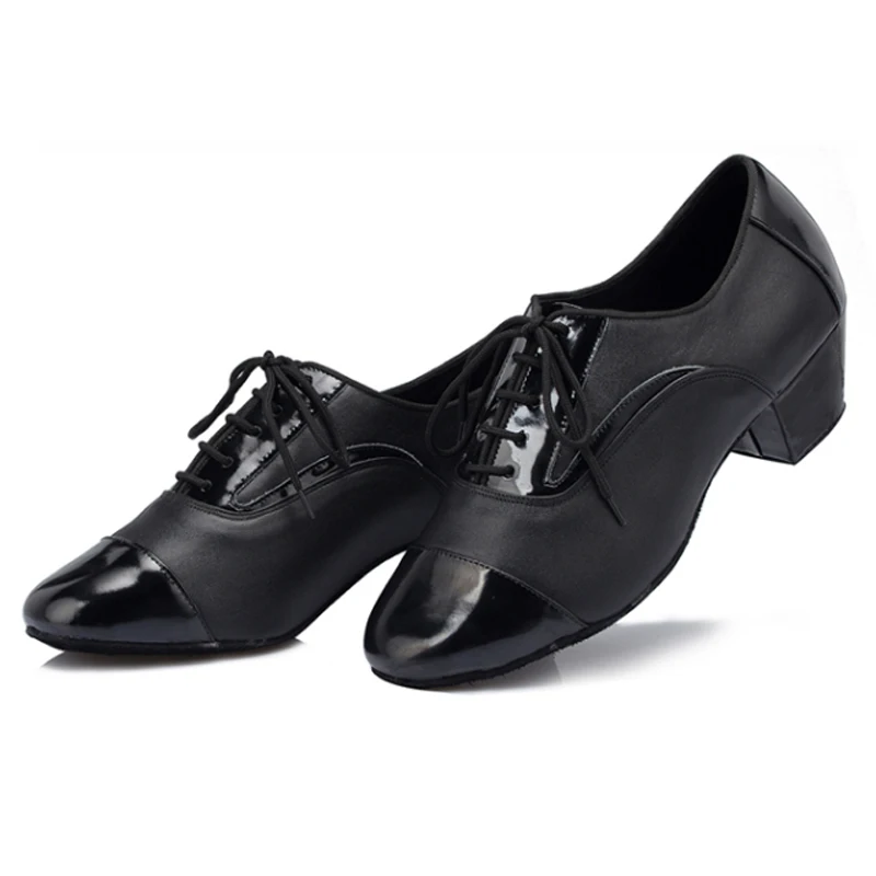 Heren Dansschoenen Latin Salsa Ballroom Feest Herenschoenen Mode Classic Black Fellowship Dance Sneakers Nieuwe Tango Dansschoenen