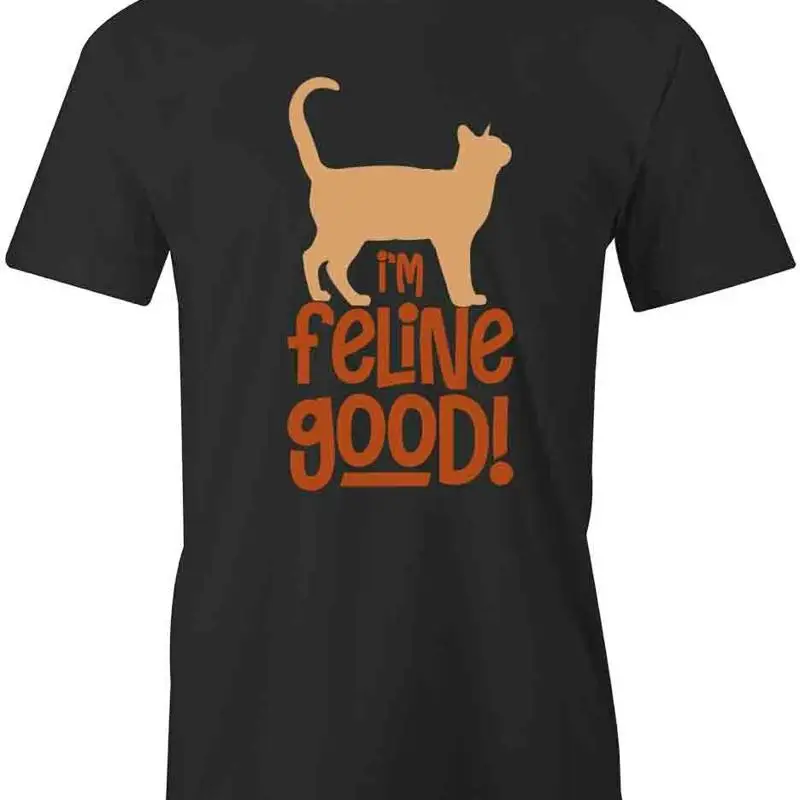 

Футболка I'M FELINE GOOD CAT d Хлопковая одежда PET S1BSA81
