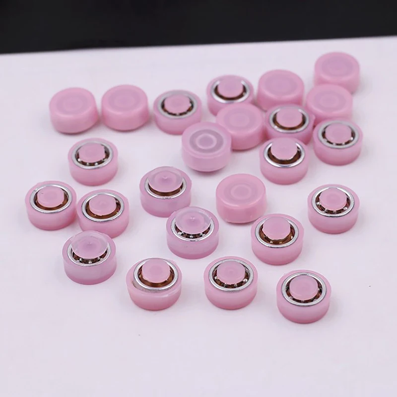 Hot Sale 10Pcs Manicure Rotating Jewelry Accessories Universal Rotating Bearing Rotatable Transfer Bead Nail Decoration