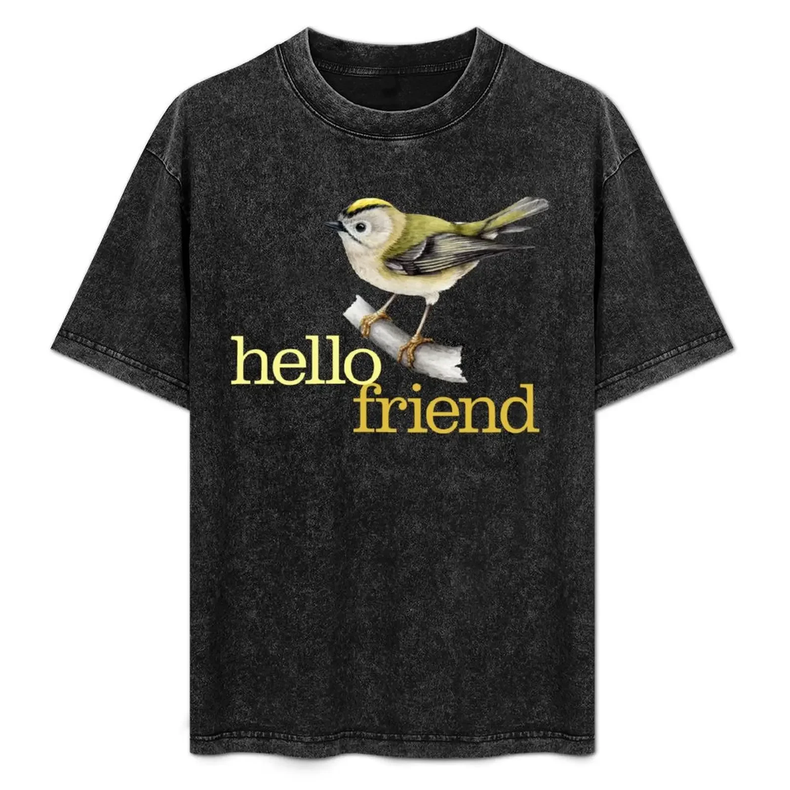 

hello friend T-Shirt Basic Casual Wear Short Sleeve Top