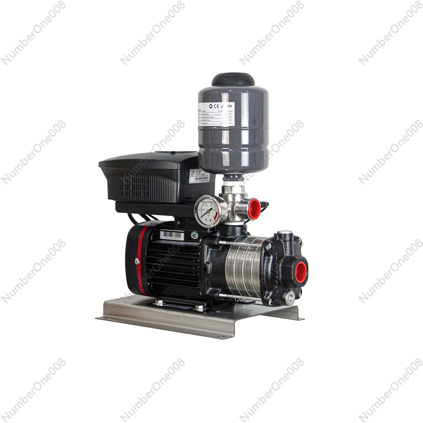 

Насос-бустер с регулируемой частотой вращения CM3-5, автоматический насос для повышения давления воды для дома и виллы, бесшумная система поддержания давления в трубопроводах