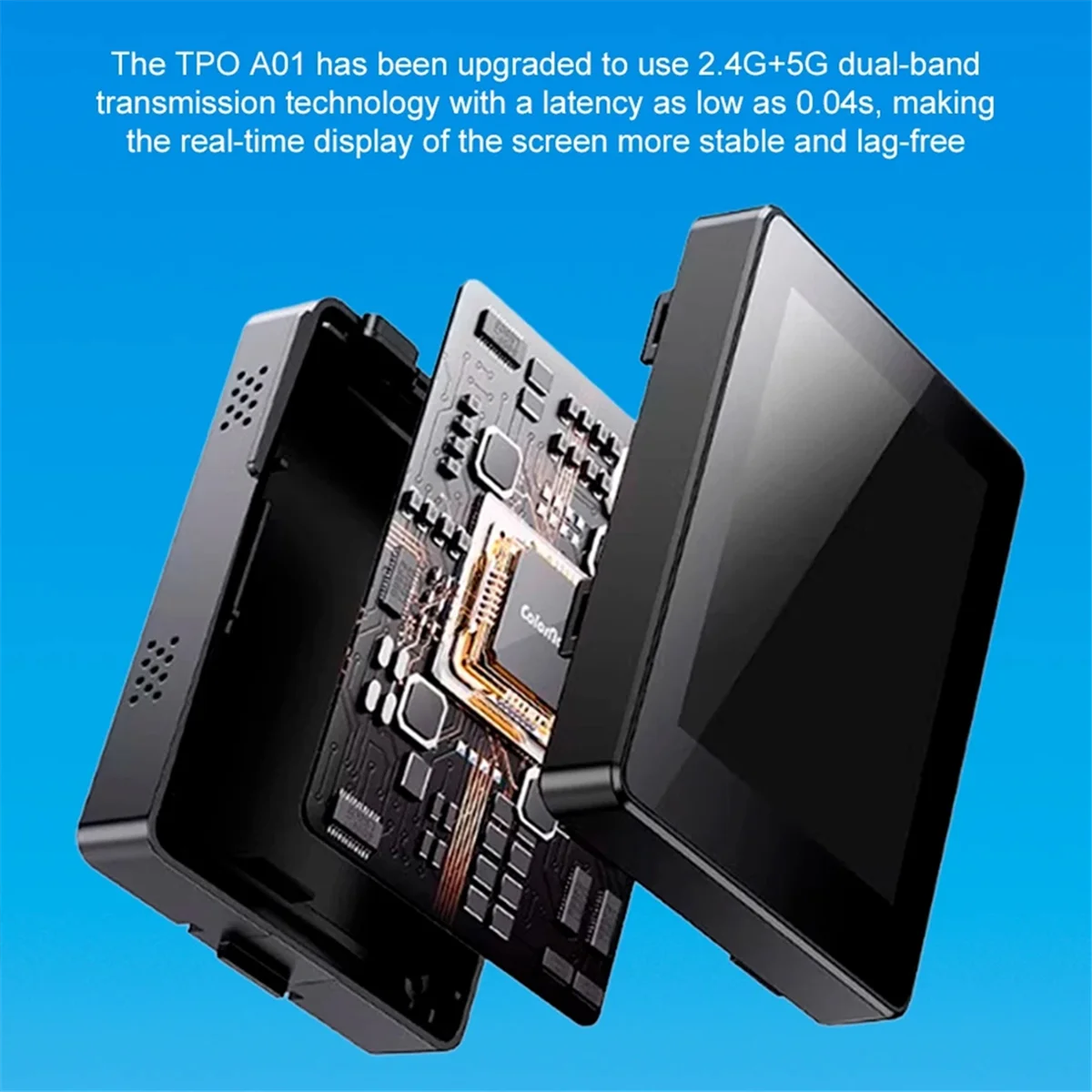 

【Price-Drop】{Мини-монитор для селфи-видеоблога, мобильный экран, задняя камера для смартфона с проекцией, удаленная фотография