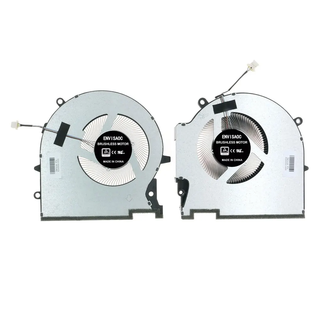 OEM For HP 7Plus 8Plus 9Plus OMEN 17-CK 17-CM TPN-Q266 Laptop CPU GPU Cooling Fan Heatsink Fans Cooler M78889-001 M78888-001