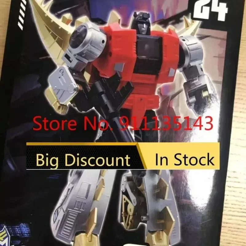 Mech Fans Toys Mft Mf-24 Dinobot Snarl Metallic Paint Ver In Stock