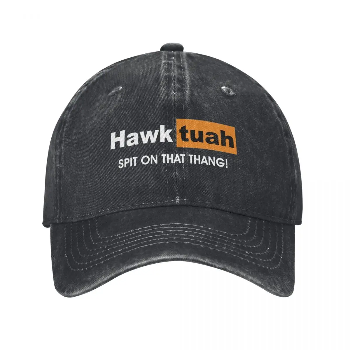 

Hawk Tuah Spit On That Thang 2024 Baseball Cap Merch Vintage Distressed Washed Dad Hat Casquette Unisex Style Outdoor All Season