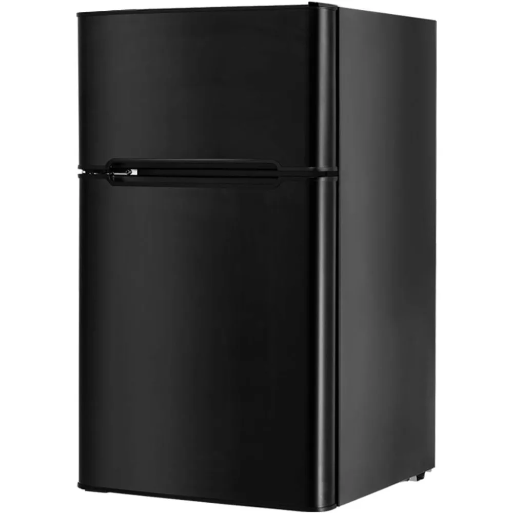 

2024 New 3.2 Cu Ft. Unit Cold-rolled Sheet Mini Refrigerator with Freezer, Dorm Fridge with Adjustable Removable Shelves