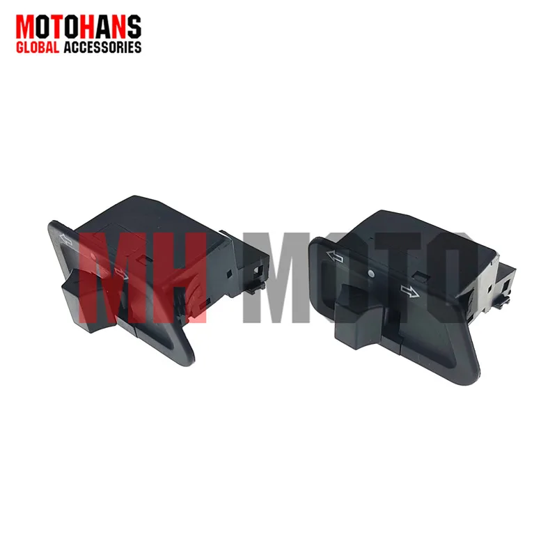 

2PCS MOTORCYCLE PARTS TURN LIGHT SIGNAL DOUBLE FLASH SWITCH WITH BUTTON FOR GY6 UR110-16 VOK125 ASHIDA110 ZB110 GUERRERO110