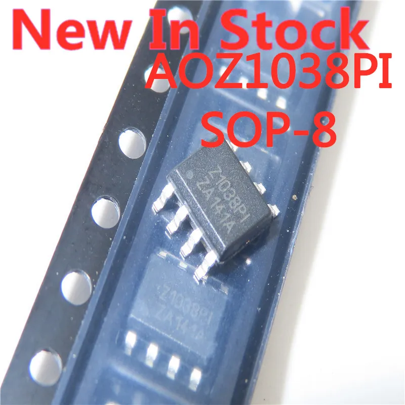 5PCS/LOT AOZ1038PI Z1038PI SOP-8 SMD integrated circuit IC In Stock NEW original IC