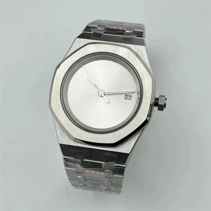 NH35 Watch 42mm for Royal Oak Modified Mechanical Watch Wordless Dial Business Casual Men Mechanical Watch Sapphire Glass AP NEW