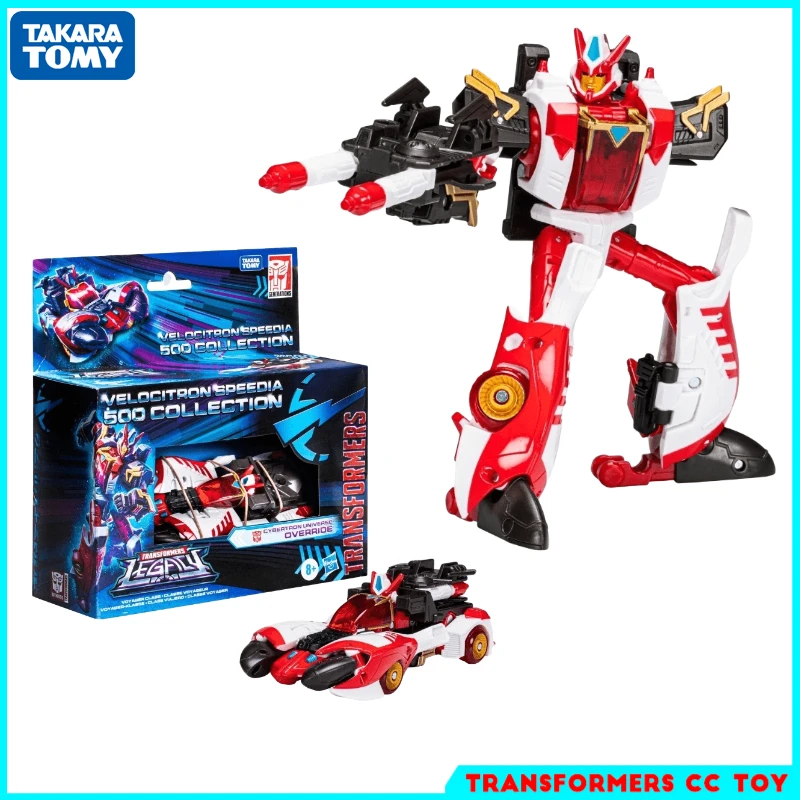 In Stock Transformers Toys Legacy Velocitron Speedia 500 Collection Cybertron Universe Override Action Figures Robots Kids Toys