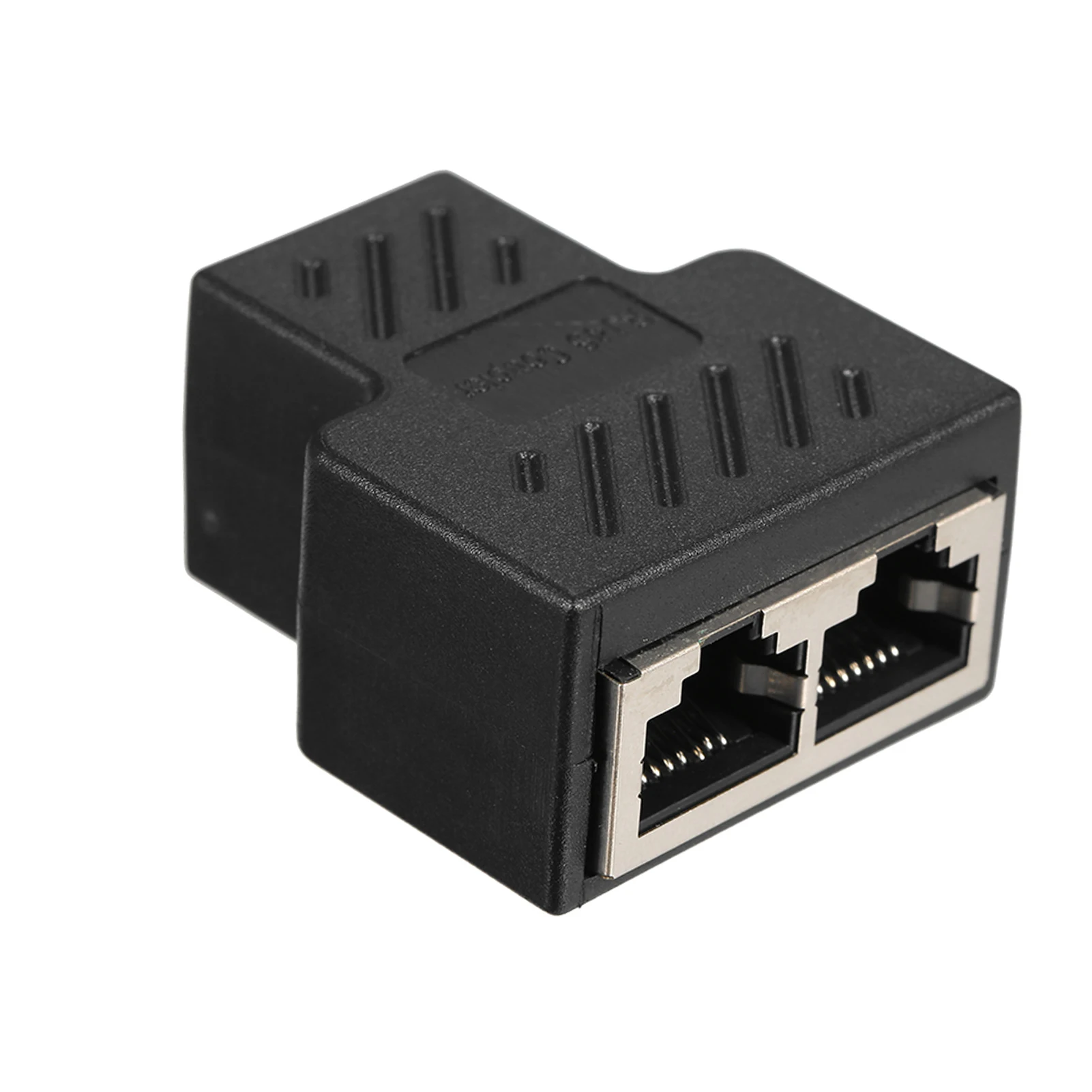 RJ45 Splitter Adapter Connector 1 to 2 Female Ports for CAT 5/CAT 6/CAT 7 LAN Ethernet Cables Socket Splitter Hub PC Laptop