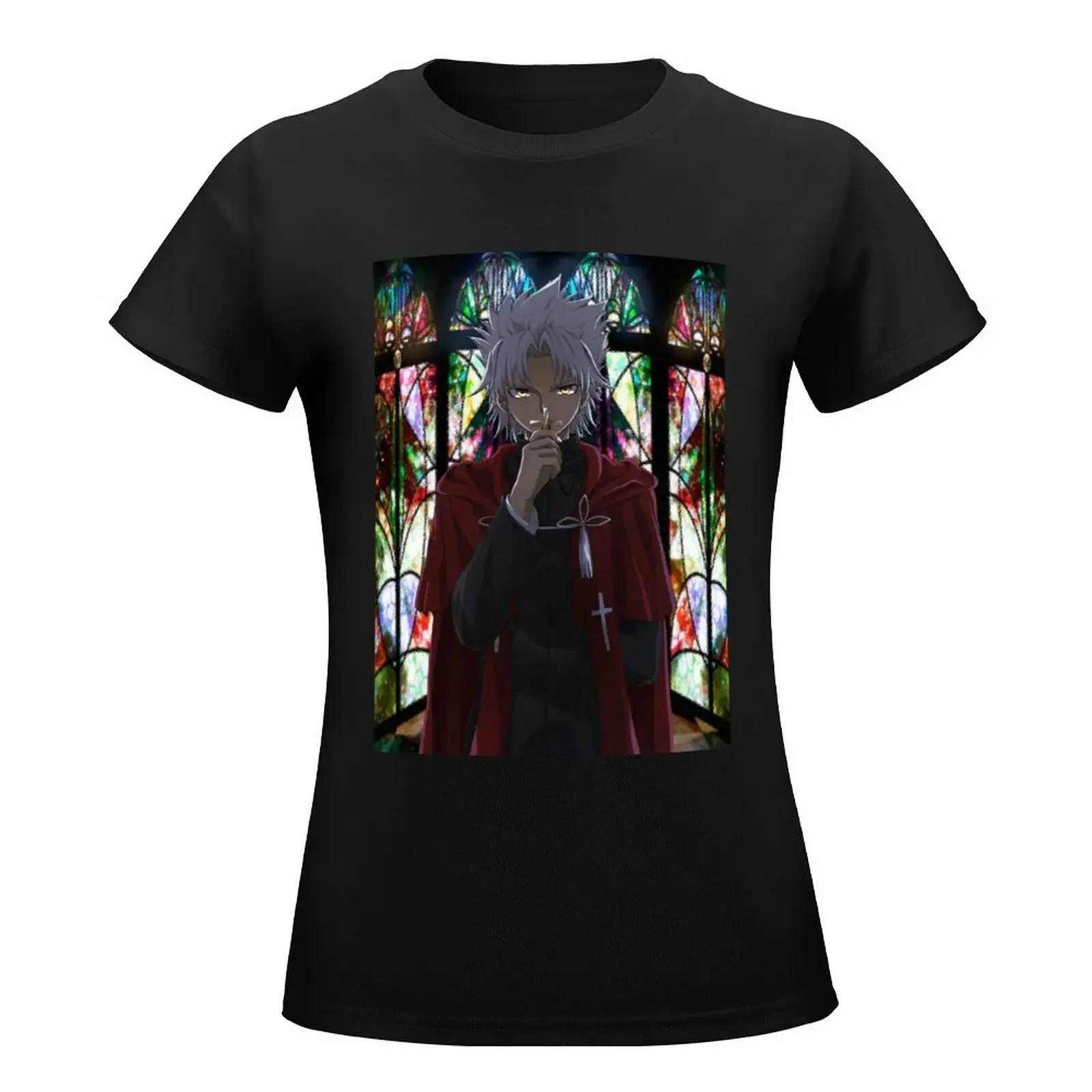 Amakusa Shirou Fate Apocrypha T-Shirt plus size tops oversized hippie clothes t shirt Women