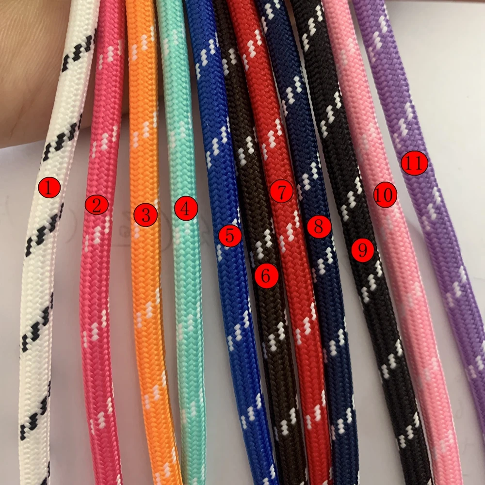 حبل ملون الحبال مخصص عدد سحر سوار 18 ك الذهب مطلي حبل معقود سوار #6