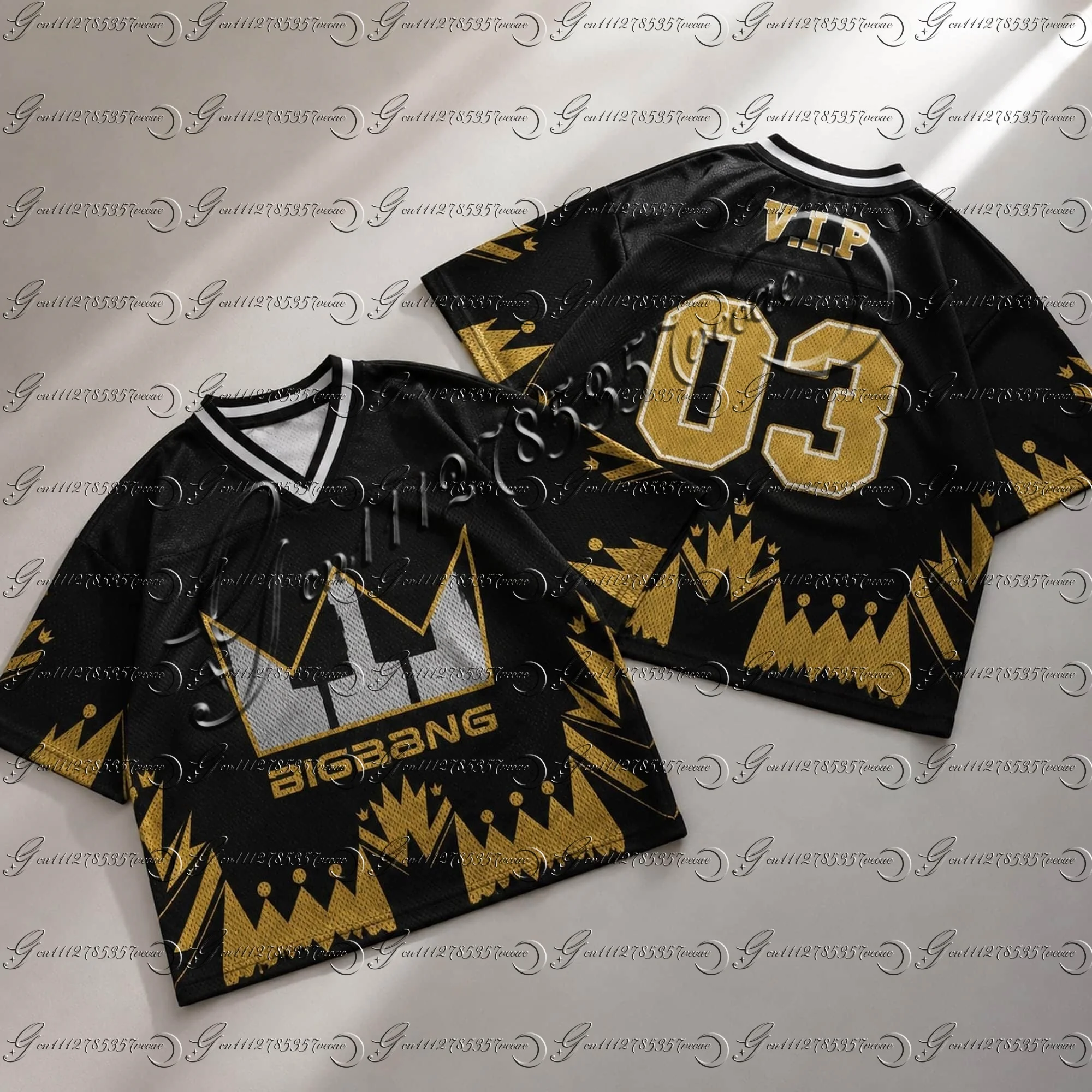 2026 Herren Damen Bigbang G-Dragon Taeyang The Throne Returned Trikot Geschenk für Fans Übergröße Mode Streetwear Top Familien-Partnerlook – Detail 7