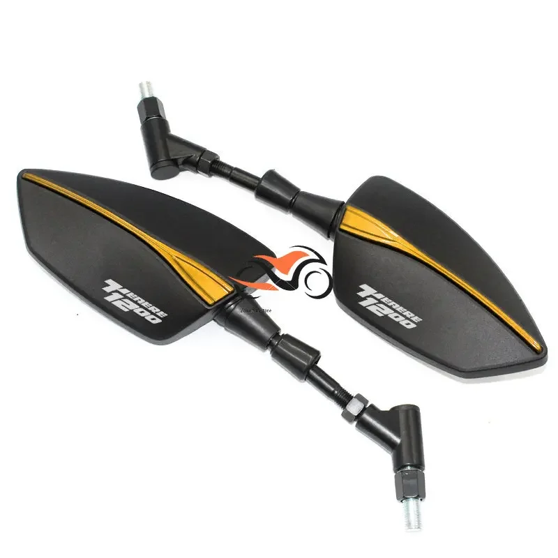 

For yamaha Super Tenere tenere1200 Tenere 1200 XT1200Z XR1200ZE Motorcycle Adjustabale Side Rearview Mirrors Universal Rearview