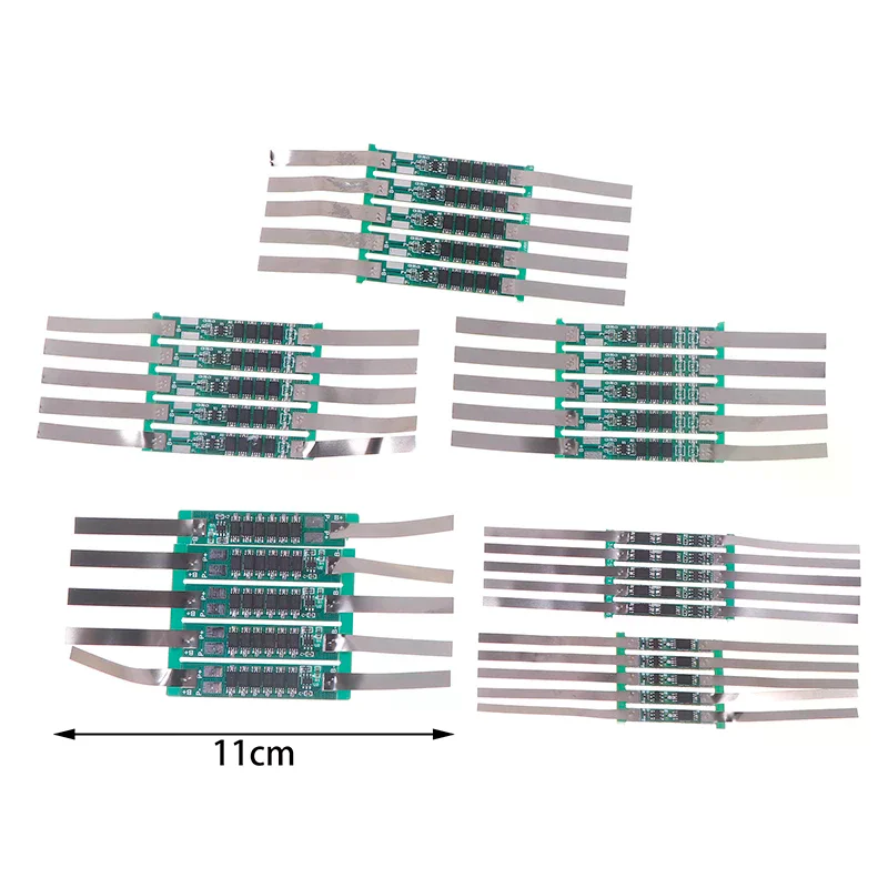5Pcs 2A 3A 4.5A 6A 7.5A 9A BMS PCM Lithium Battery Protection Board With Nickel Strip Welding For 1S 3.2V Li-Ion Lithium Battery