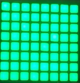 

20PCS x 6mm 8*8 Jade Green Blue Red White Square LED Dot Matrix Digital Tube LED Display Module 2488BGG 2488BB