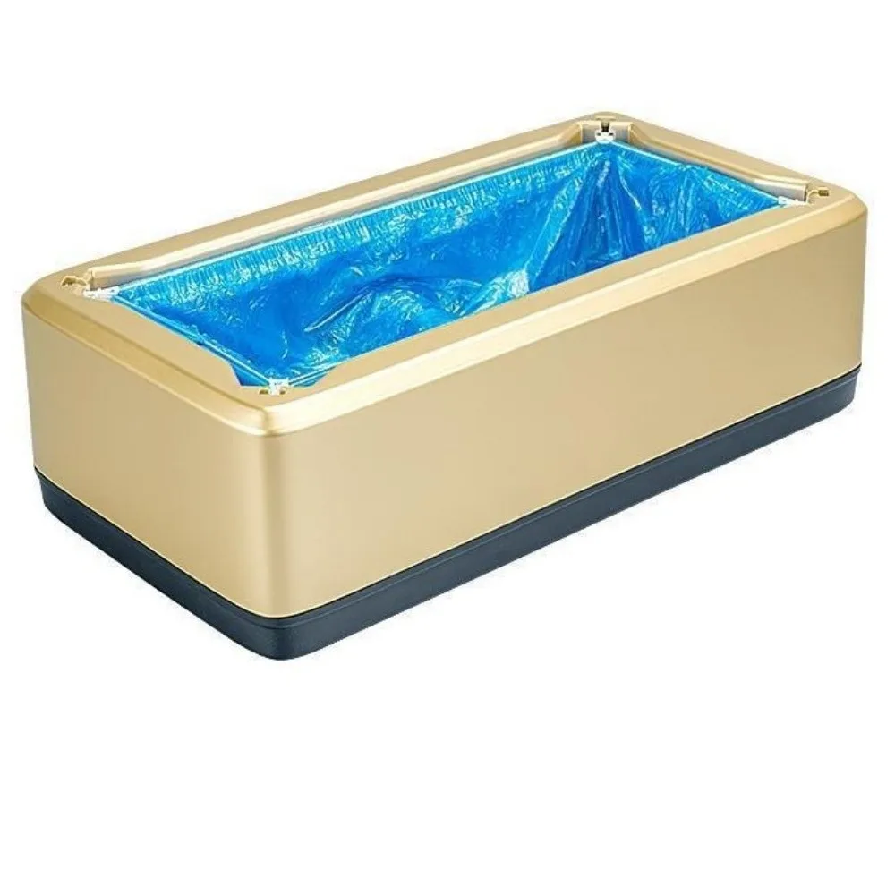 

Waterproof Automatic Shoe Cover Machine Hand-Free Fully Automatic Disposable Booties Maker Portable Shoe Cover Dispenser