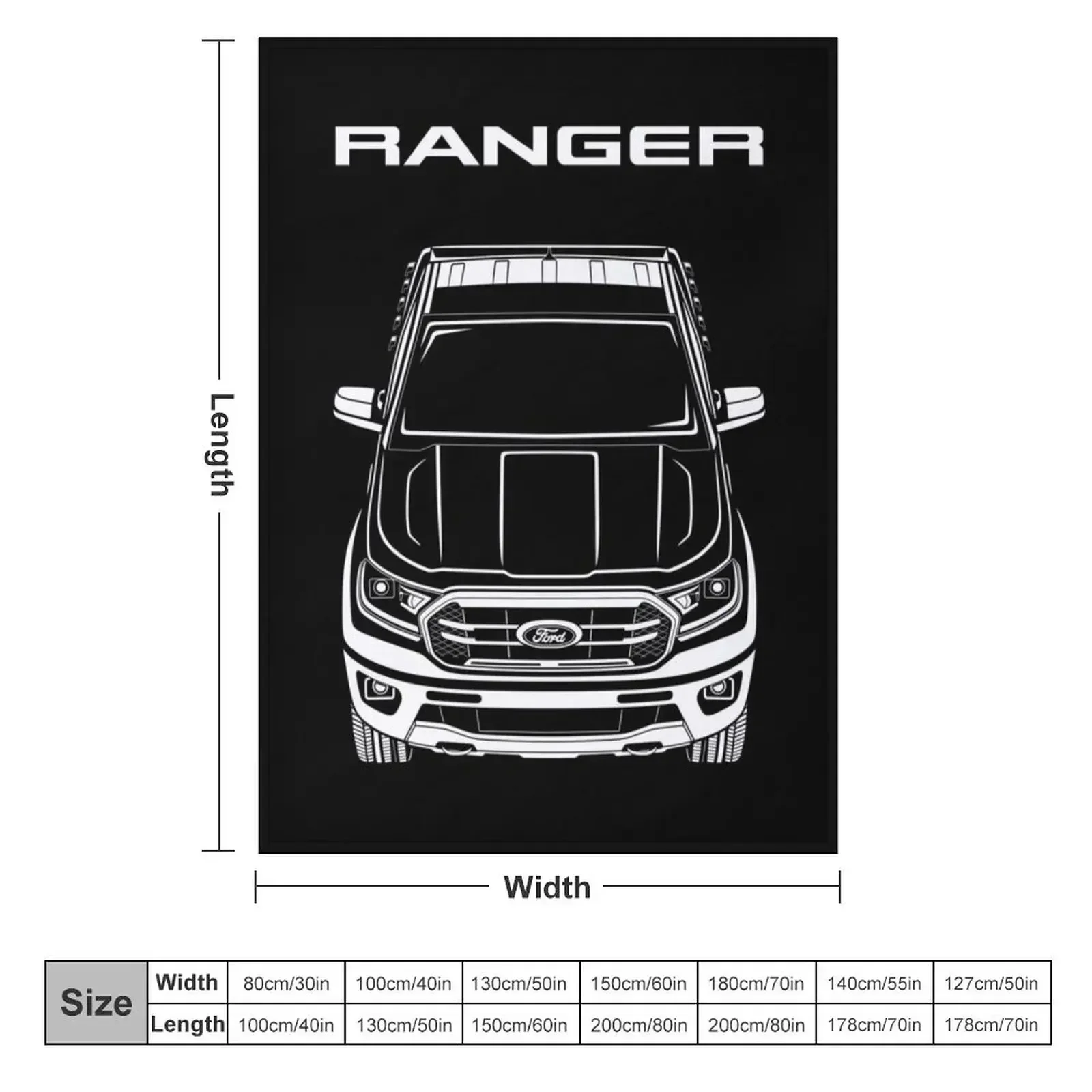 Ranger 2019-2022 Throw Blanket Thins Blankets Sofas Of Decoration Blankets