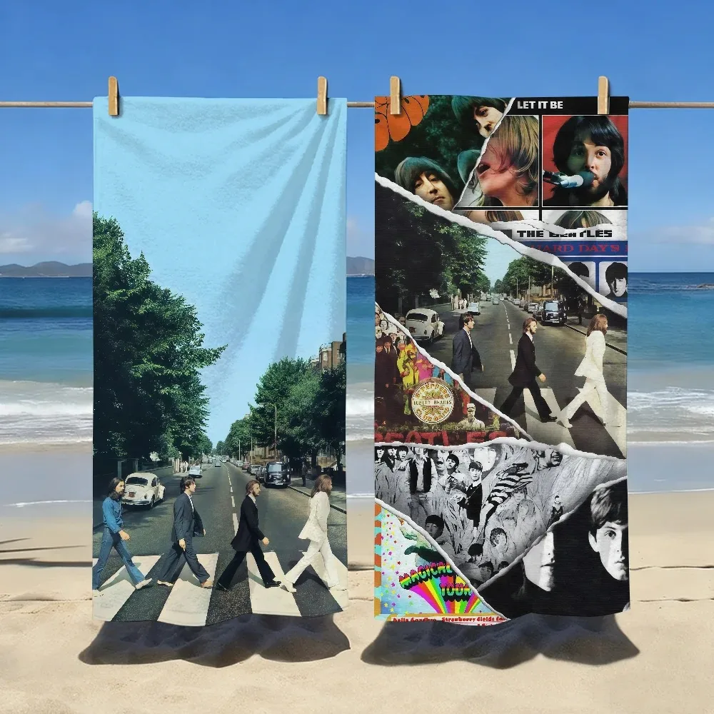 Band Towel The B-Beatles-S Soft Pool Travel Fitness Shower Cool Camping Quick Classic Drying Sports Beach Towel Gift