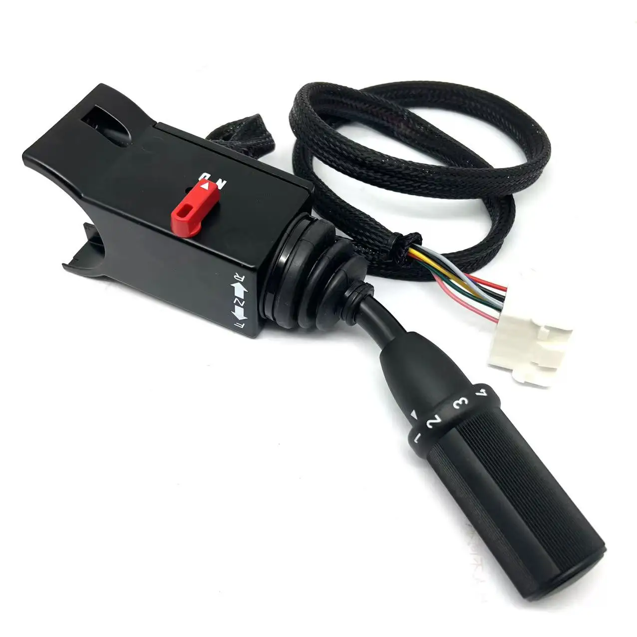 H6541690 Transmission Shift Lever Cab Control 4/4 Type   Fits Terex Reach Stacker Crane Heavy Duty Spare Parts