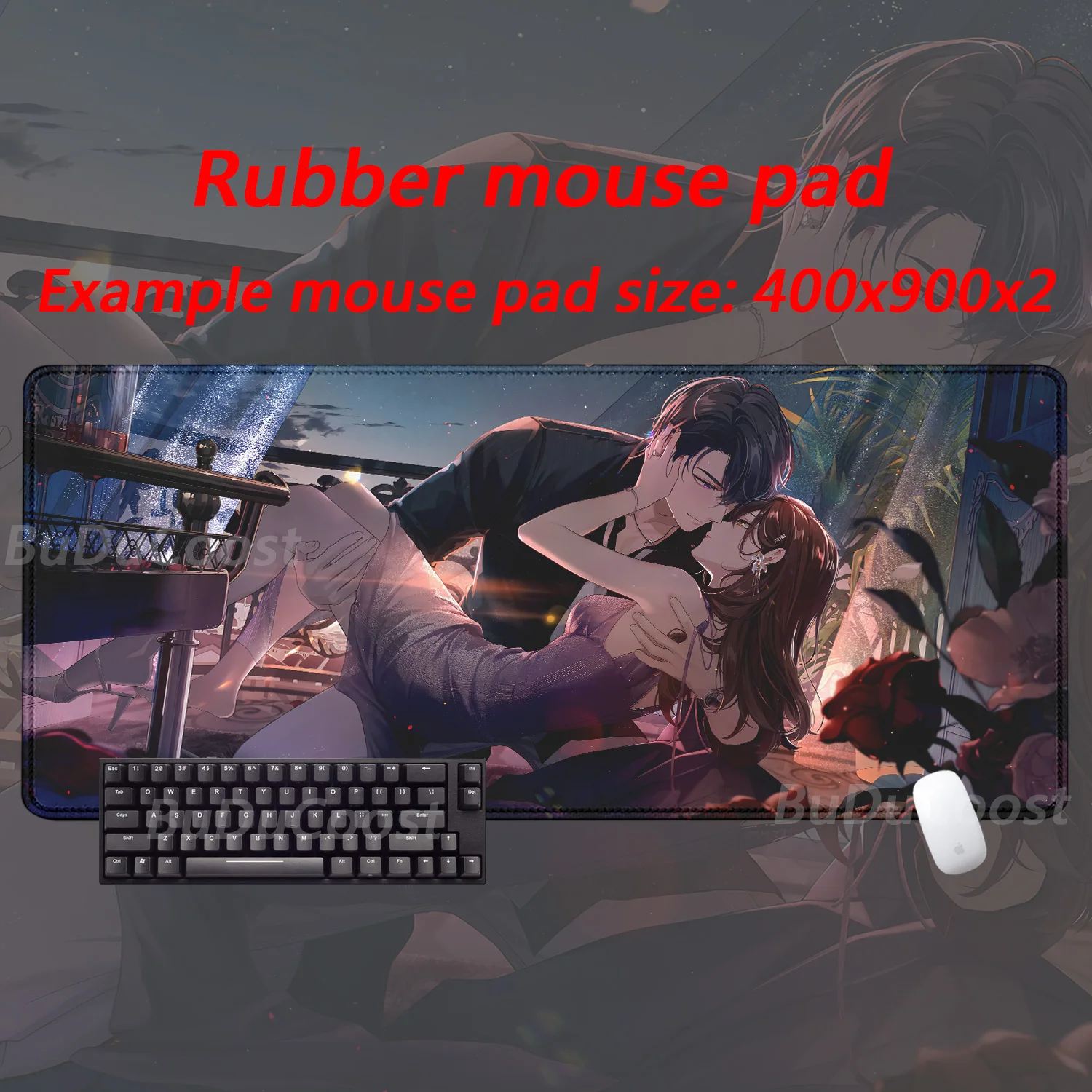 Many people like it Tears of Themis High definition printing Mechanical Keyboard XXL Locking Large games accessories Mouse pad