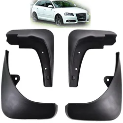 FRONT REAR MUD FLAPS FIT FOR AUDI A3 2004-2012 SPORTBACK HATCHBACK SPLASH GUARDS 2011 2010 2009 2008 2007 2006 2005 ACCESSORIES