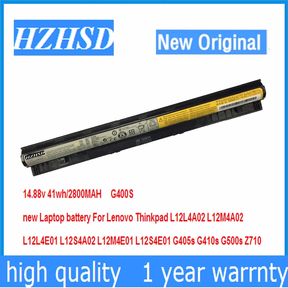 Laptop Batteryfor Lenovothinkpadl12l4a02 L12m4a02 L12l4e01 L12s4a02 L12m4e01 G405s G410sg500s Z710 14.88v 41wh 2800mah G400s Novo