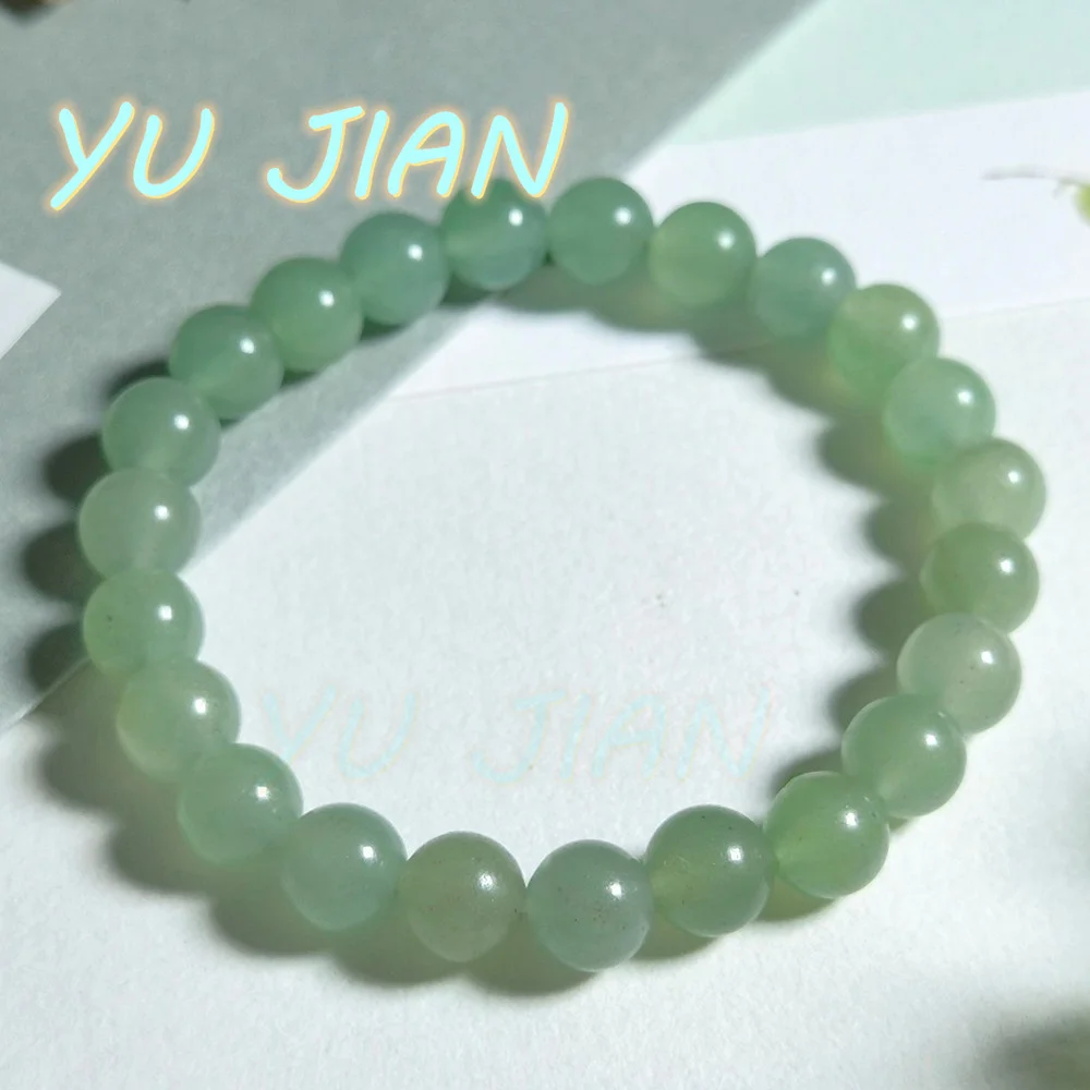 NEW Certified Quality Boutique Tanglin-Jade Pearl String Bracelets Beaded Bangles Lucky Green Light-Green Color FINE Jewellery