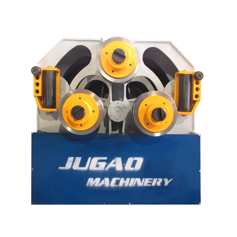 High Power square Tube Steel Pipes  Profile Tube Bender Hydraulic 3 Roll Pipe Bending Machine