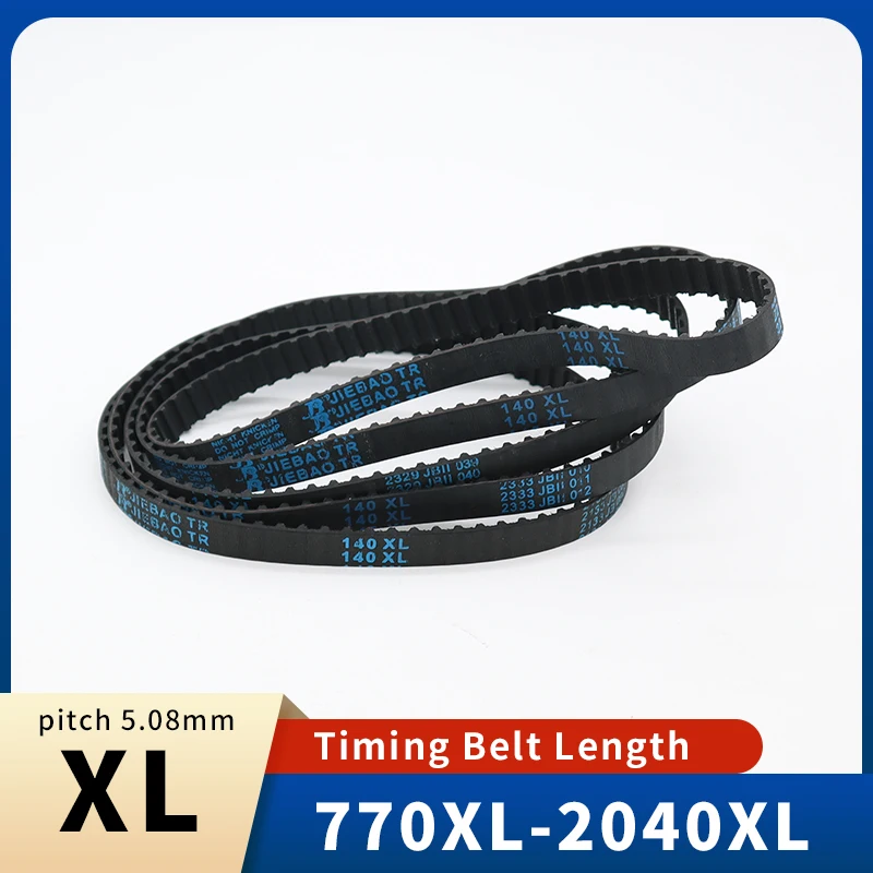 XL Timing Belt 770XL-2040XL XL Belt Pitch=5.08mm XL Belt Width 6mm 8mm 10mm 13mm 15mm 20mm Laser Engraving CNC XL Timing Belt XL