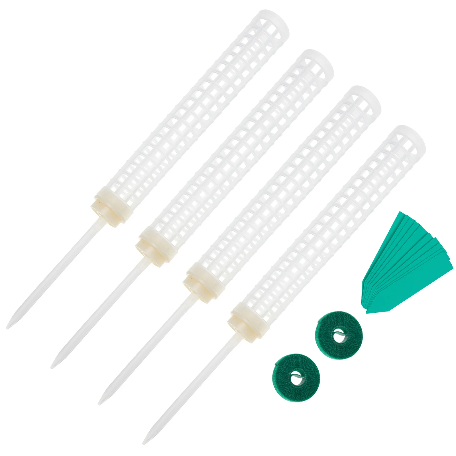 2 set Garden Plant Climbing Column 2 Sets With Labels Support For Climbing Plants Potted Trellis Vegetable Cage Stand Indoor