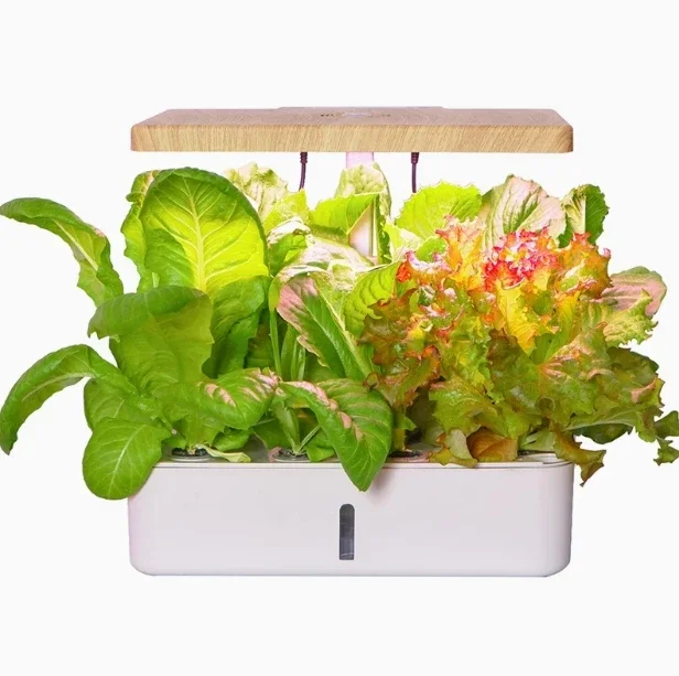 

2025 new Led Indoor Garden Useful Hydroponic Portable Vegetable Home Garden Herb Grow System 23W