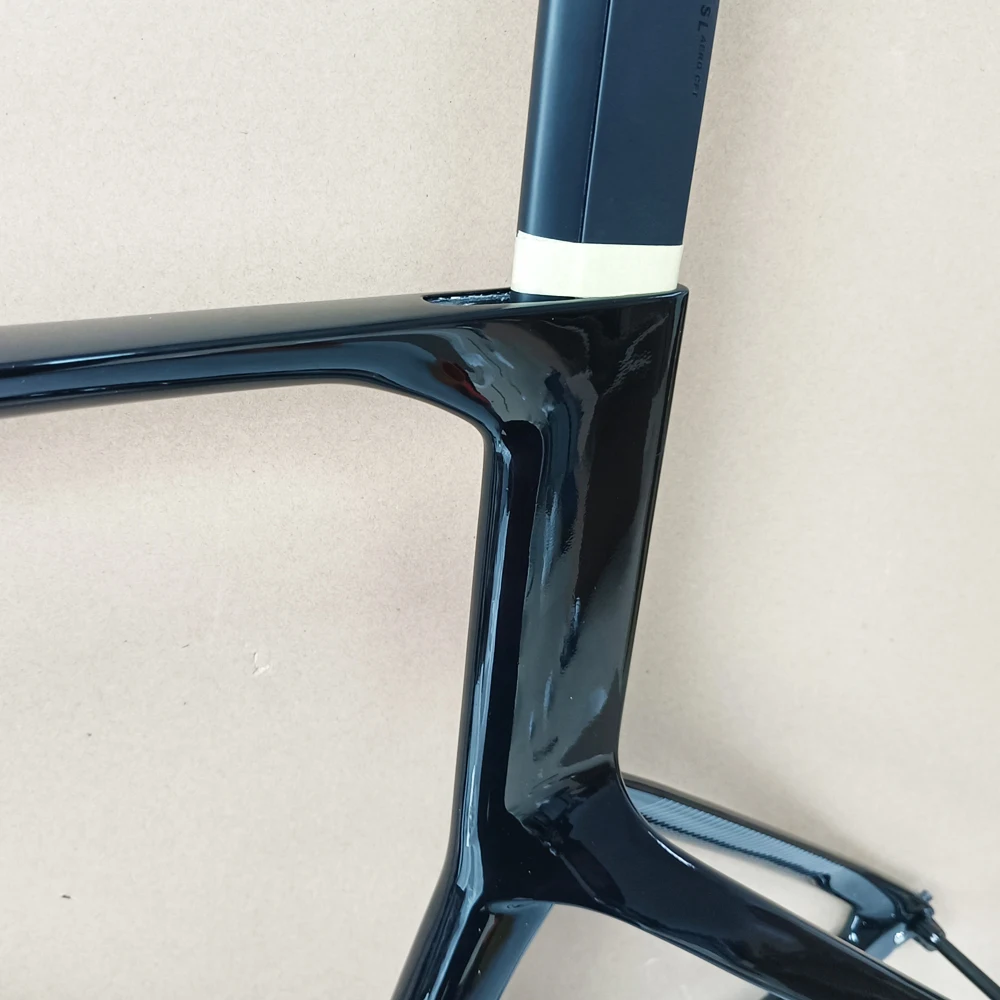 FOlL Carbon Road Bike Frame, Disc Brake, Bicycle Frameset with Handlebar, Ship by DPD UPS To EU