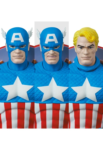 アメリカのメディコムキャプテンフィギュア,mafex no.217,本物のおもちゃ,コミックバージョン,オリジナル,100%,在庫あり