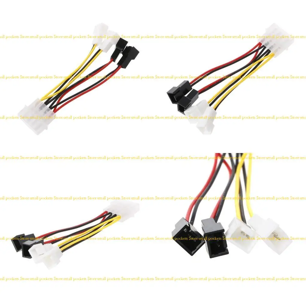 r1wd-4-pin-ide-molex-Мужчина-до-3-контактного-кабеля-адаптерной-адаптерной-адаптеры-для-molex-до-3pin