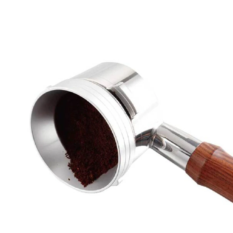 Espresso Coffee Dosing Ring Coffee Powder Receiving Dosing Funnel Ring Coffee Tamper Ring Barista Coffeeware Accessories