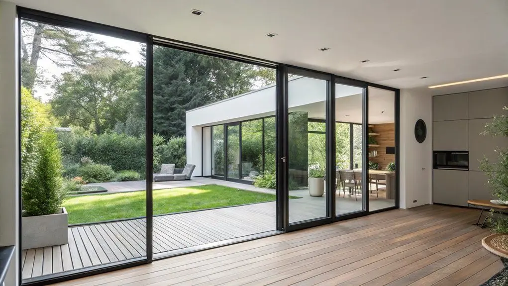 

Sliding Glass Door with Labor-saving Design Stable Structure Sliding Door Provide High Security Customized Size for Home Outdoor