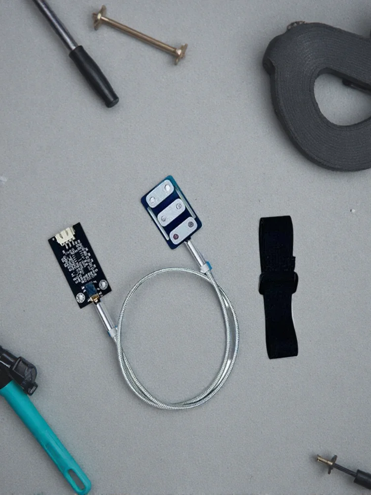 Sucha elektroda, czujnik elektryczny mięśni EMG, jednokanałowy moduł akwizycji sygnału analogowego, inteligentny, noszalny zestaw open source. — zdjęcie produktu 7
