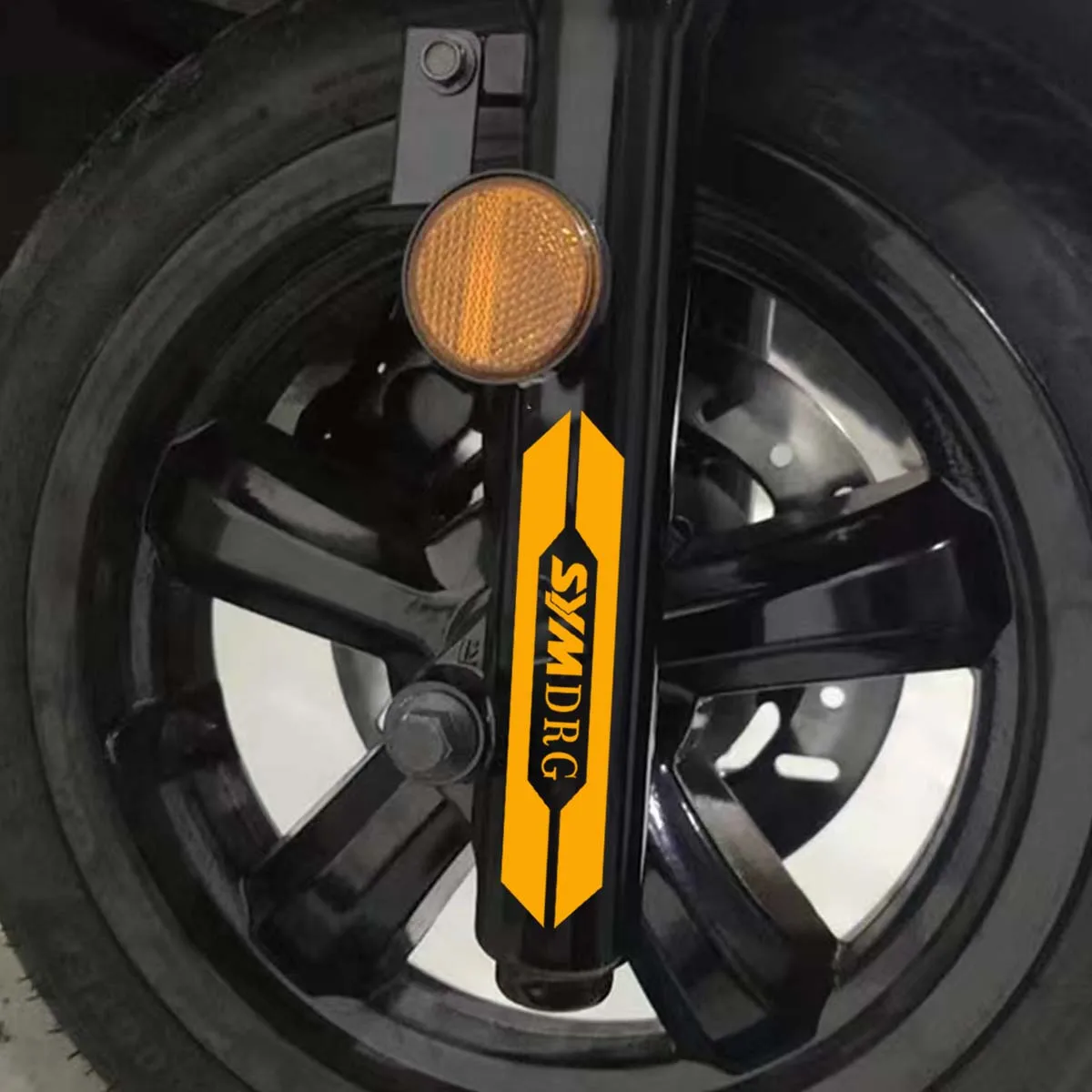 For SYM CRUISYM 400 ADV300 DRG BT 150 Text Motorcycle Stickers Motor Front Fork Shock Absorber Body Head Decoration Vinyl Decals