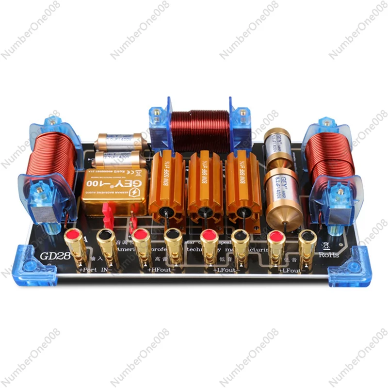 

A88M 2200W Audio Frequency Divider Two Way Speaker Crossover 15 18 Inch Stage Performance High Power Frequency Divider