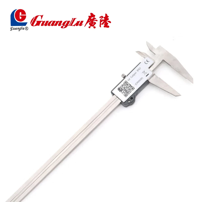 IP67 مقاوم للماء والزيت/الغبار فرجار رنيه رقمي من الفولاذ المقاوم للصدأ نطاق إلكتروني دقيق 0.01 مم