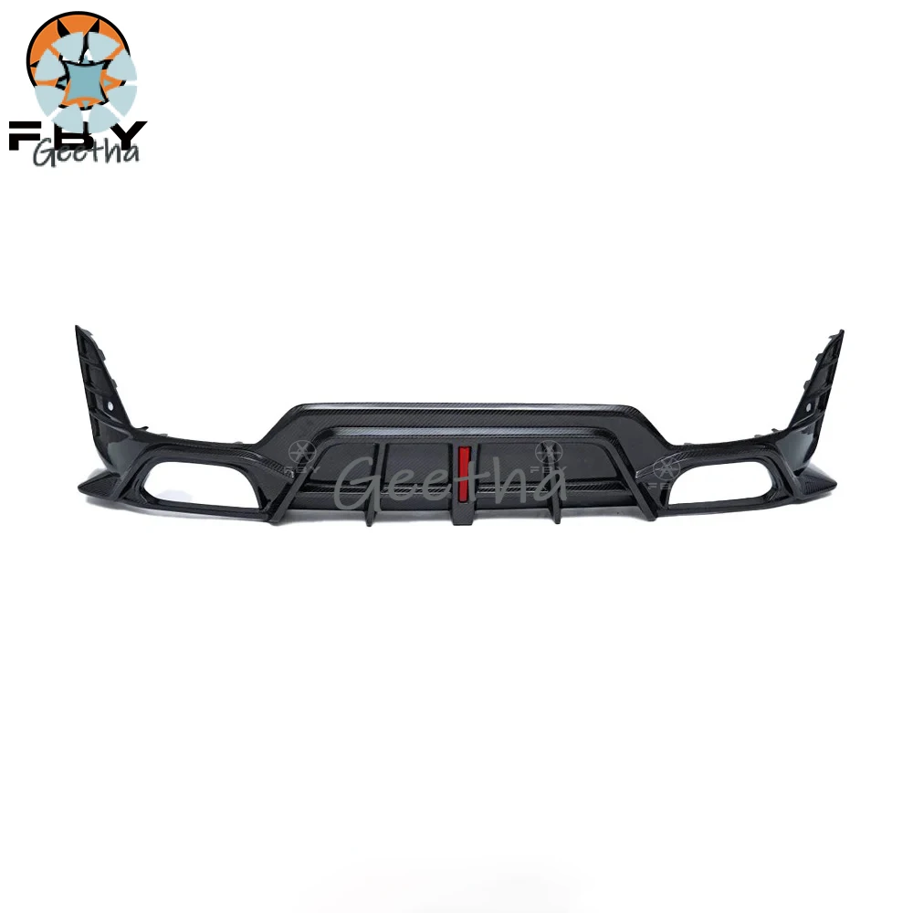 For New Hot CMST Style Carbon Fiber Rear Bumper Diffuser For BMW 3 Series G20 LCI 2023+ Carbon Fiber Rear Bumper