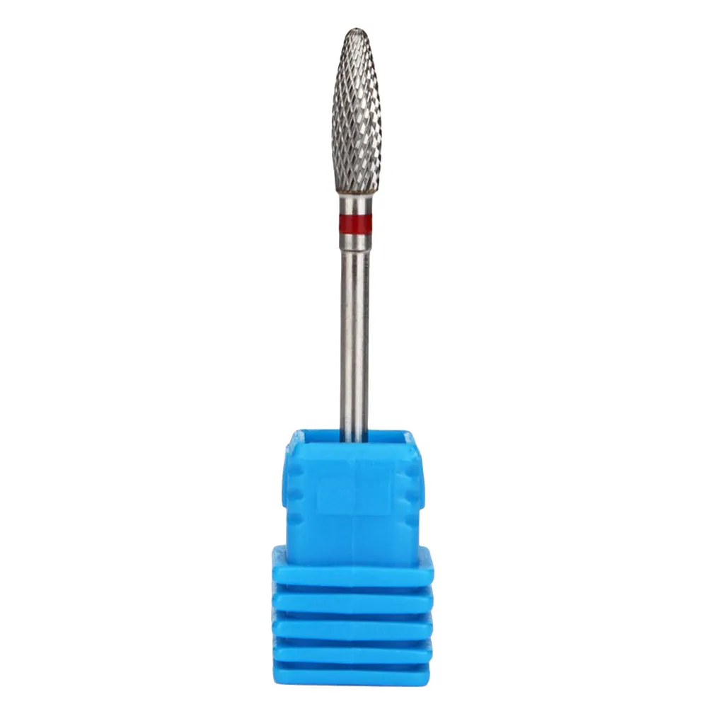 Grinding Head Tungsten Steel Small Round Drill Bit for Finger Toe Dead Skin Removal Nail Art File Drill Bit Tools