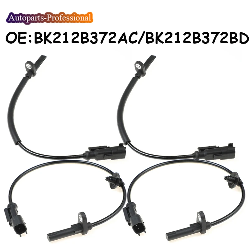 Car Front Rear L/R ABS Wheel Speed Sensor BK21-2B372-AC BK21-2B372-BD 1763975 For Ford Transit Tourneo Custom V362 V363 2012-